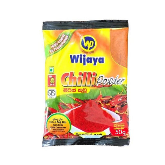 Wijaya Chili Pulver (50g)