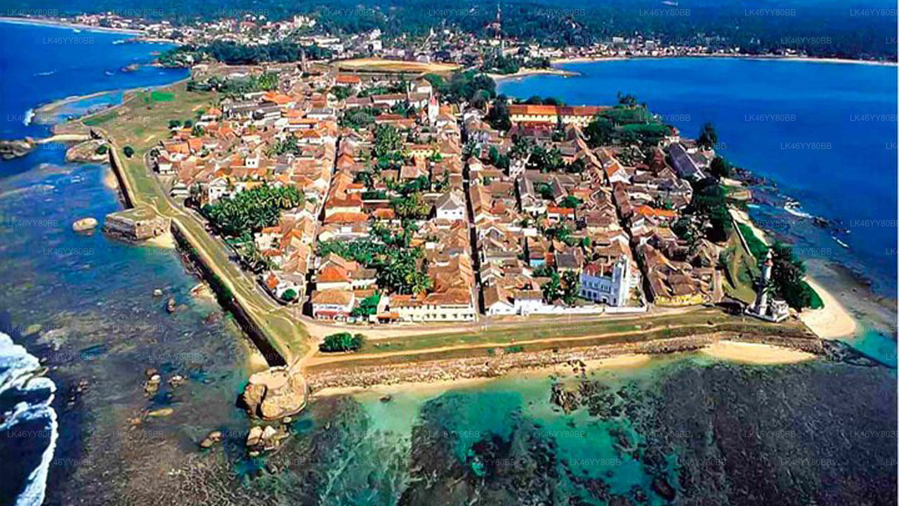 Beauty of Southern Coast by Airplane from Koggala Airport (KCT)