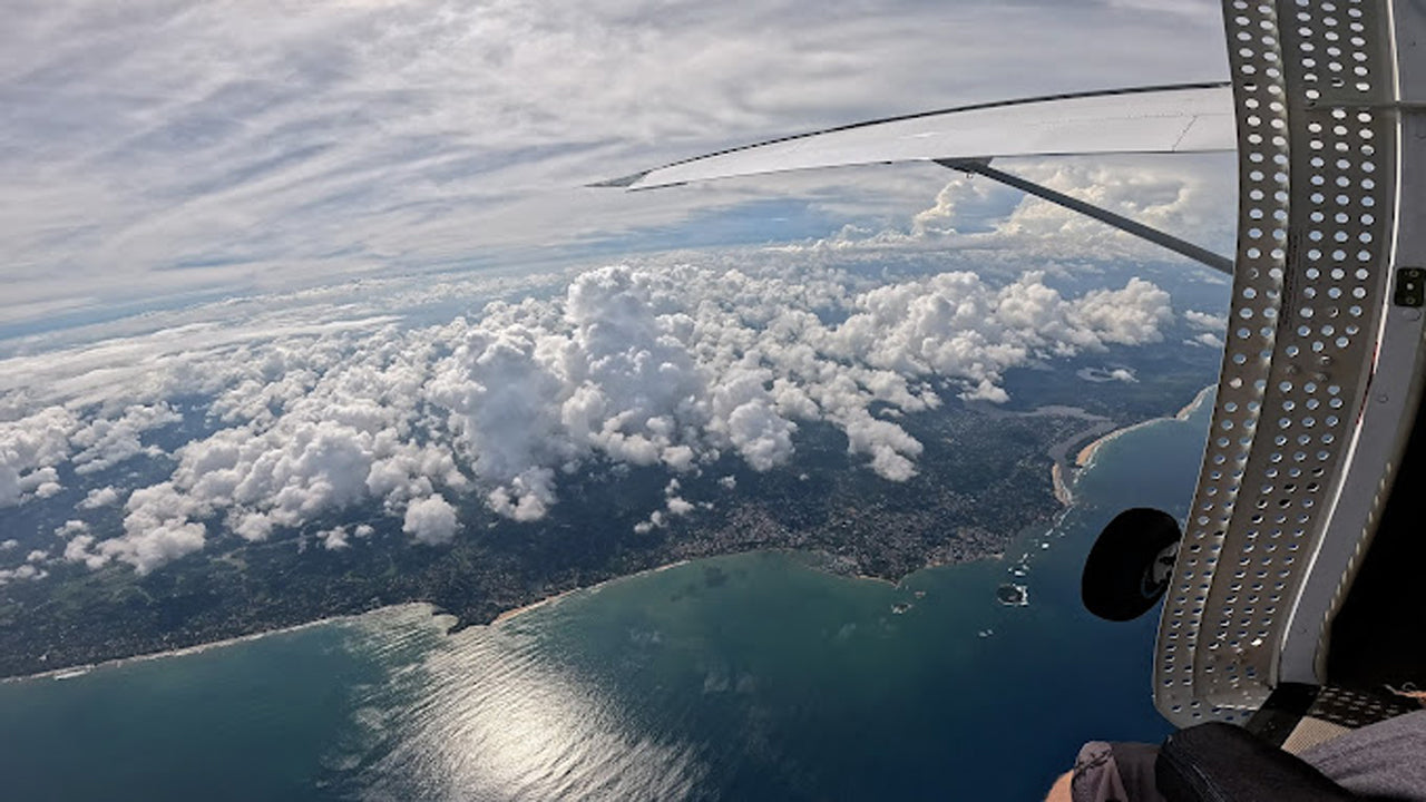 Skydive oplevelse fra Bentota