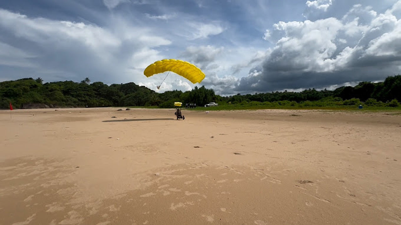 Skydive oplevelse fra Bentota