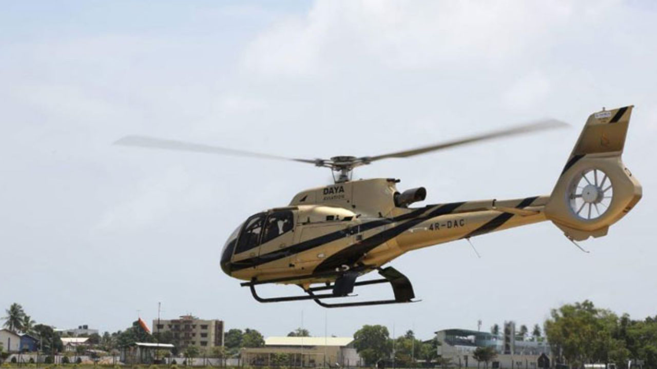 Helicopter Transfer between Ratmalana Airport (RML) and Trincomalee City