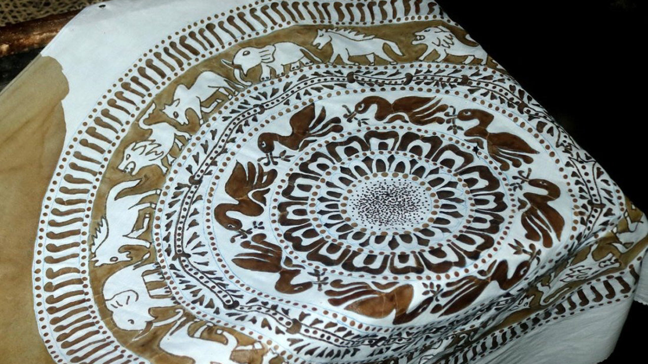 Batikfremstillingsoplevelse fra Kandy