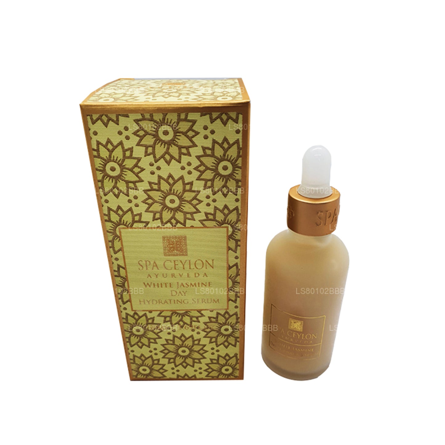 Spa Ceylon hvid jasmin dag fugtgivende serum (50 ml)