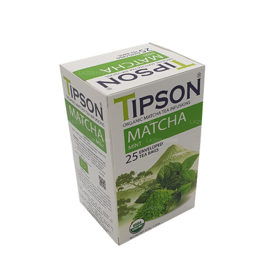 Tipson Tea Organisk Matcha og Mint (37,5 g)