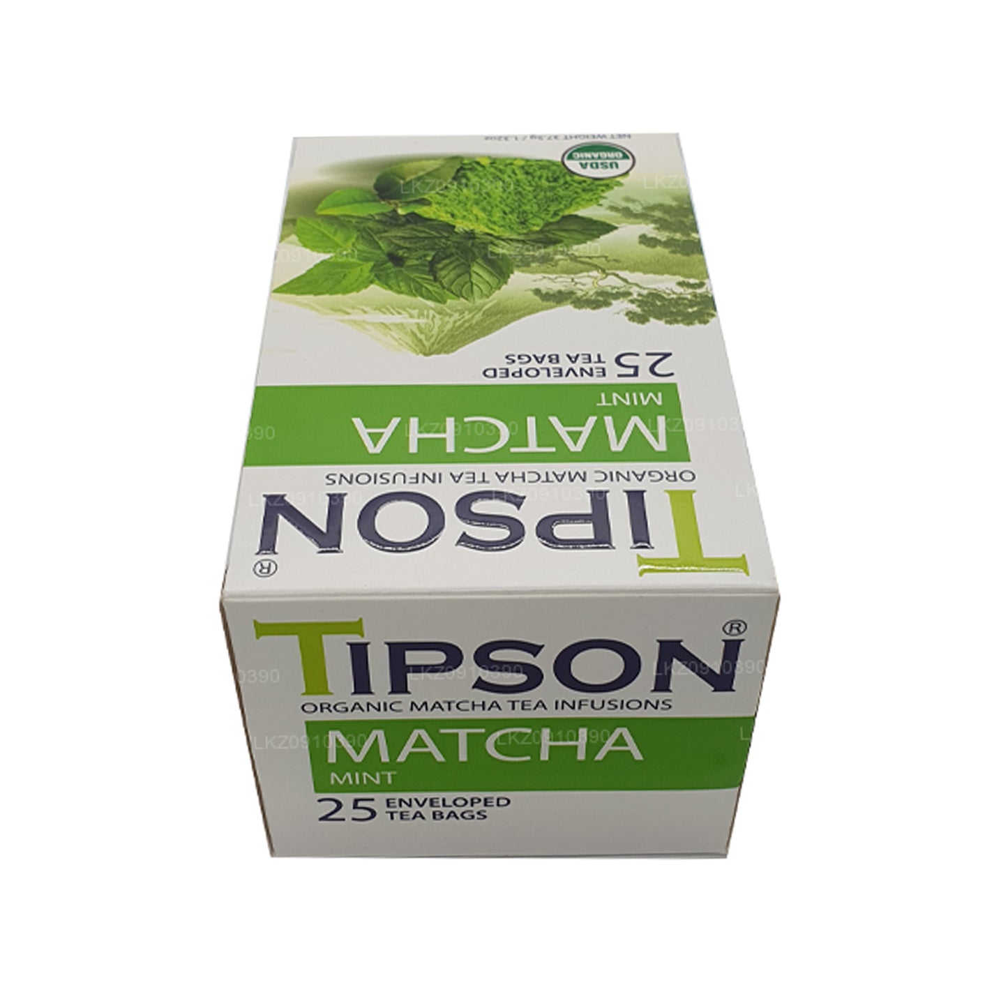 Tipson Tea Organisk Matcha og Mint (37,5 g)