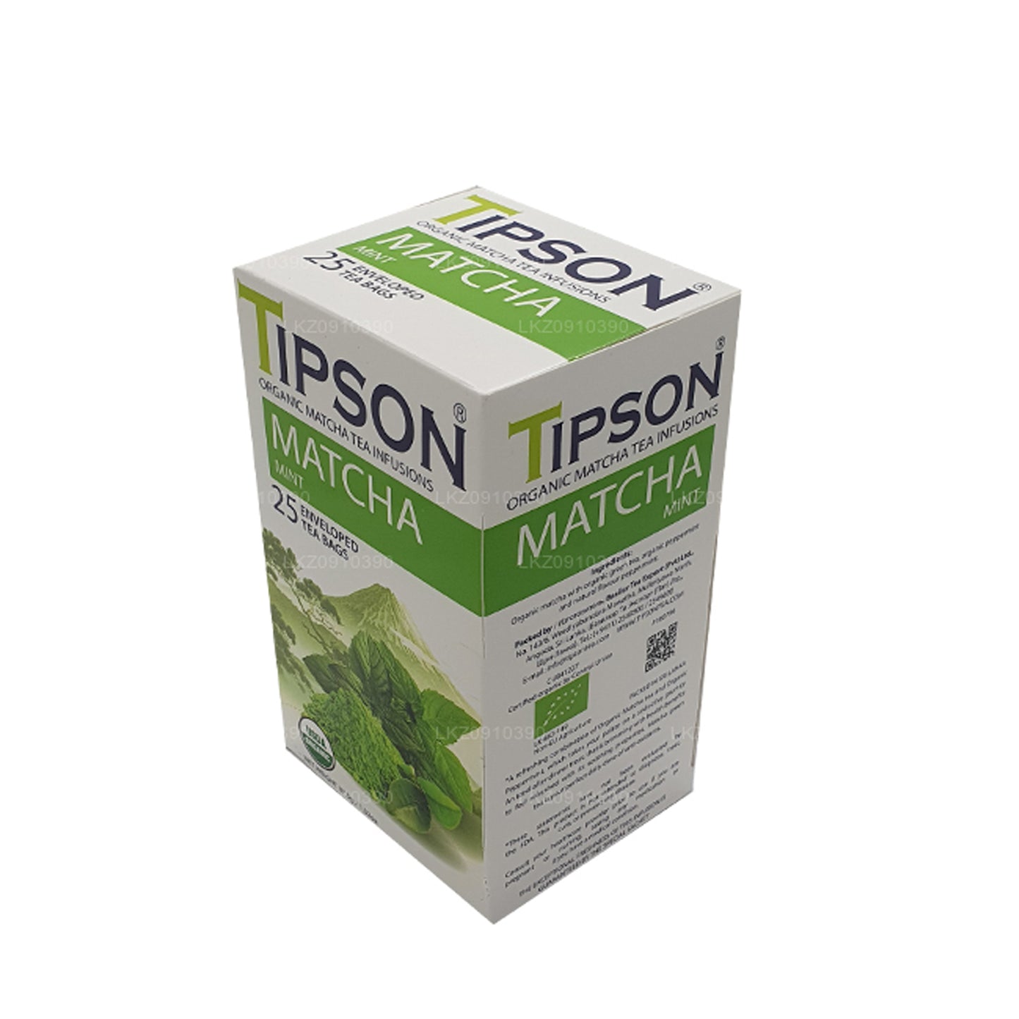 Tipson Tea Organisk Matcha og Mint (37,5 g)