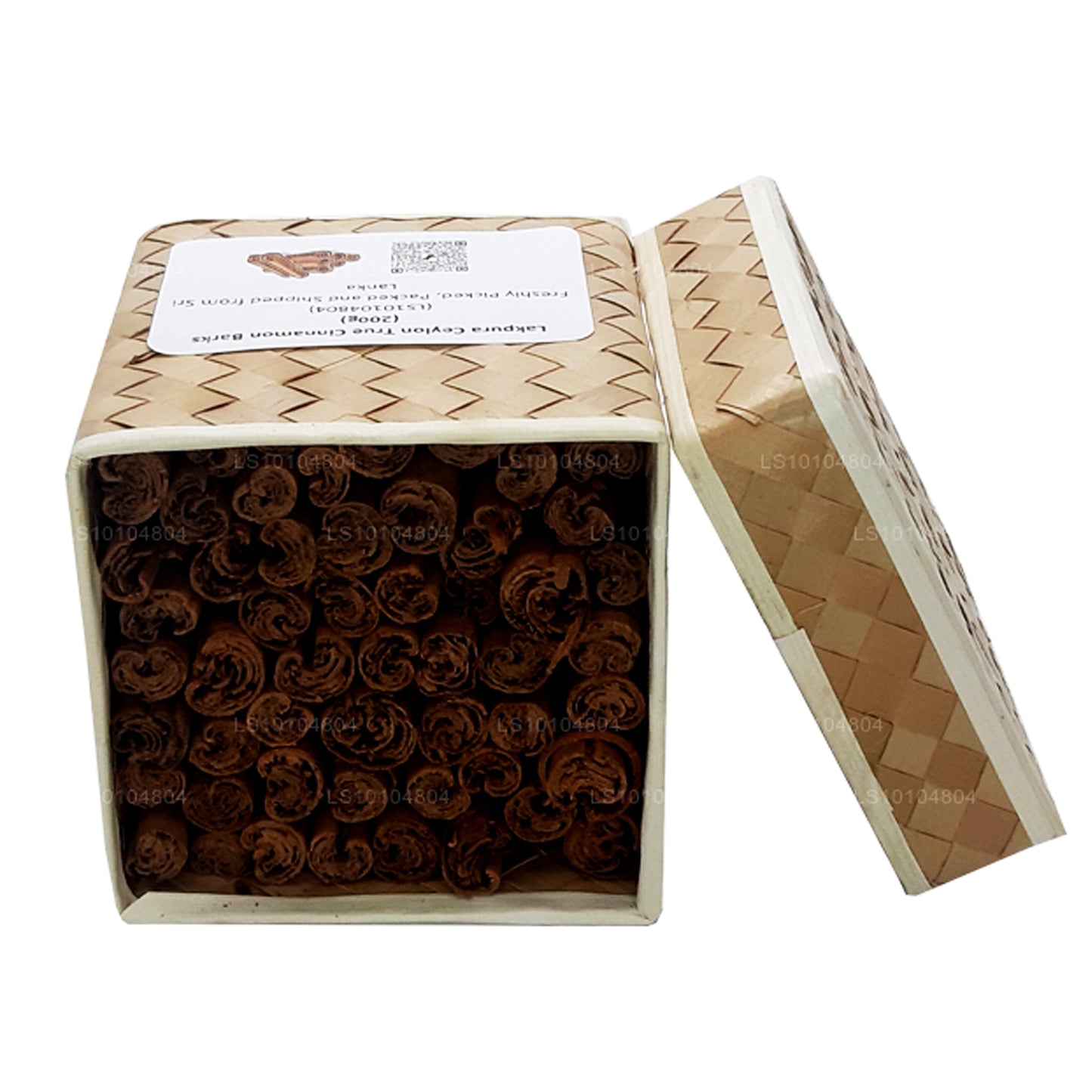 Lakpura Organic Ceylon True Cinnamon Barks (200 g) Æske