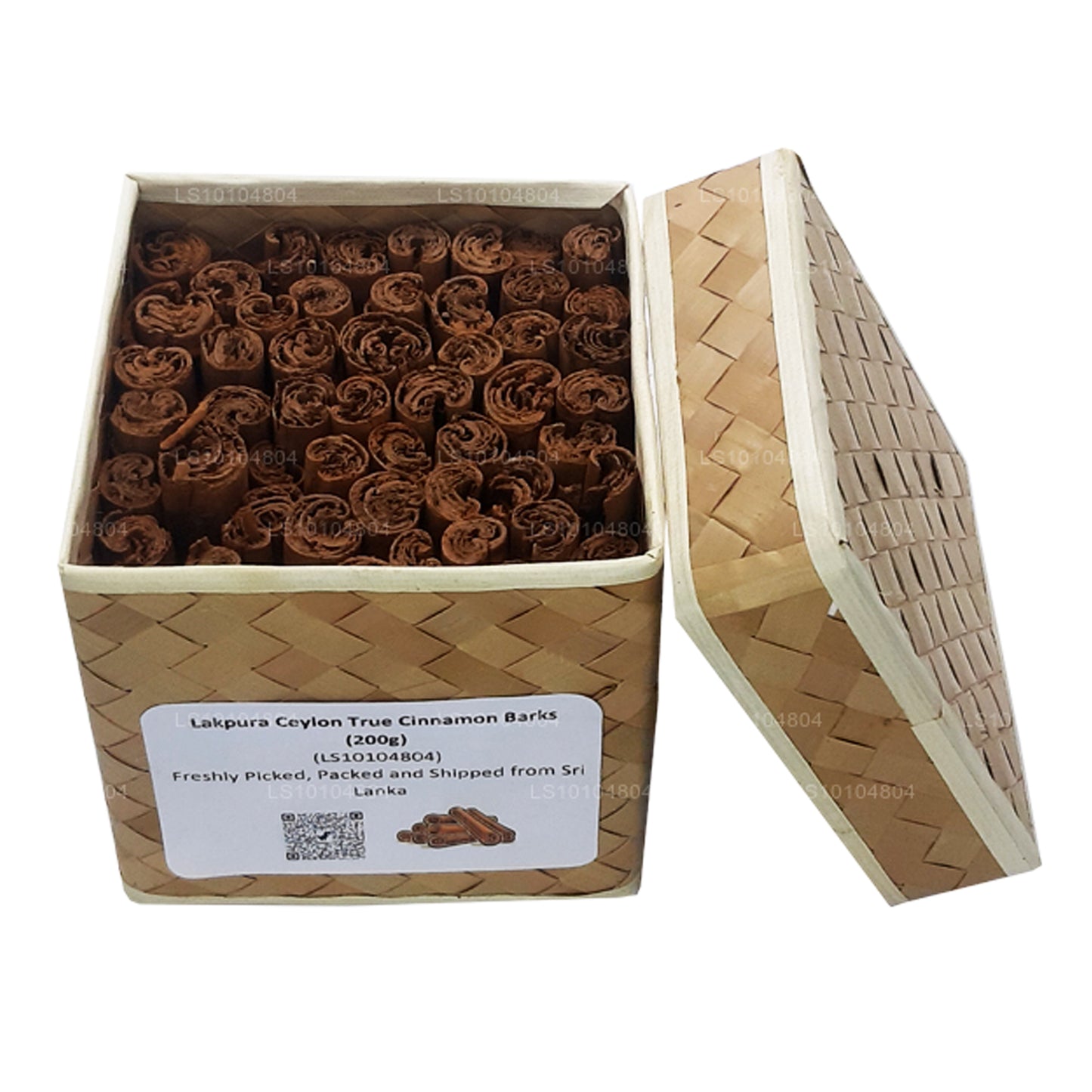 Lakpura Organic Ceylon True Cinnamon Barks (200 g) Æske