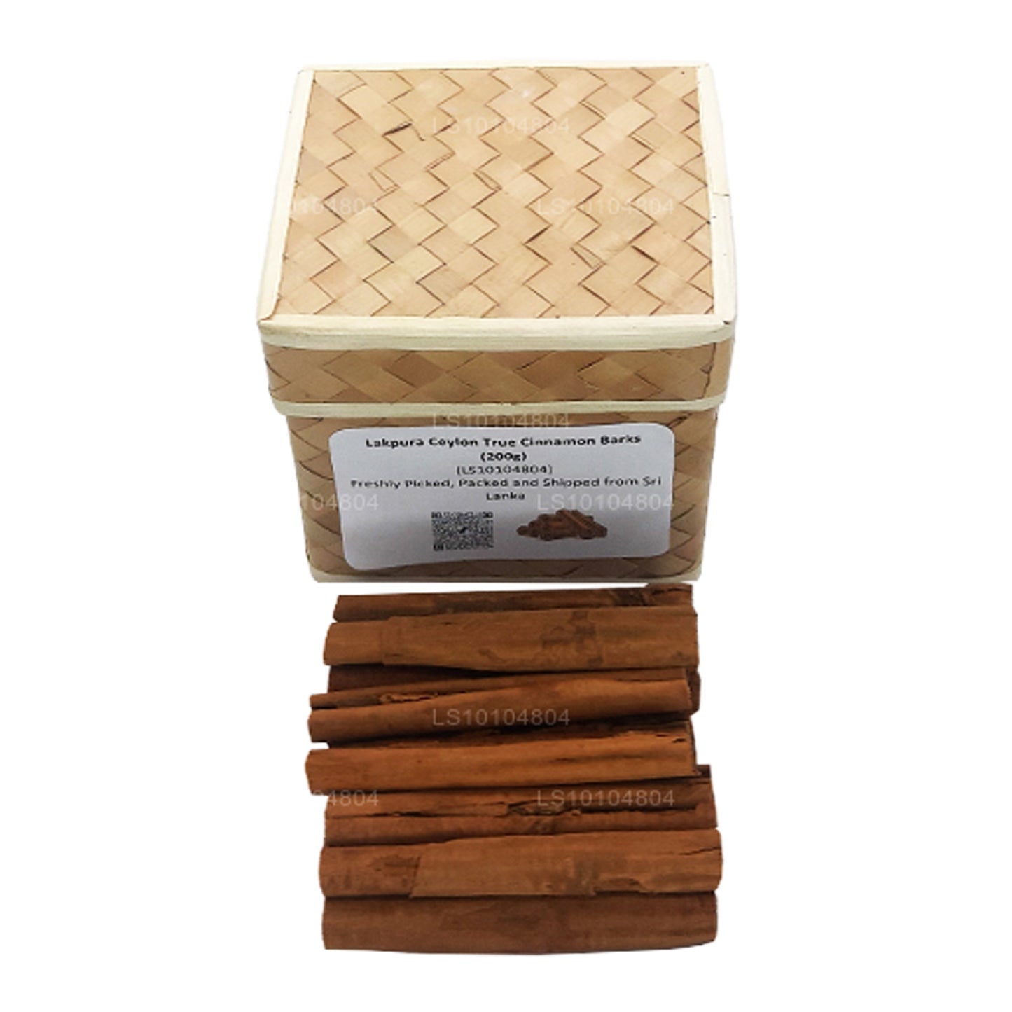 Lakpura Organic Ceylon True Cinnamon Barks (200 g) Æske