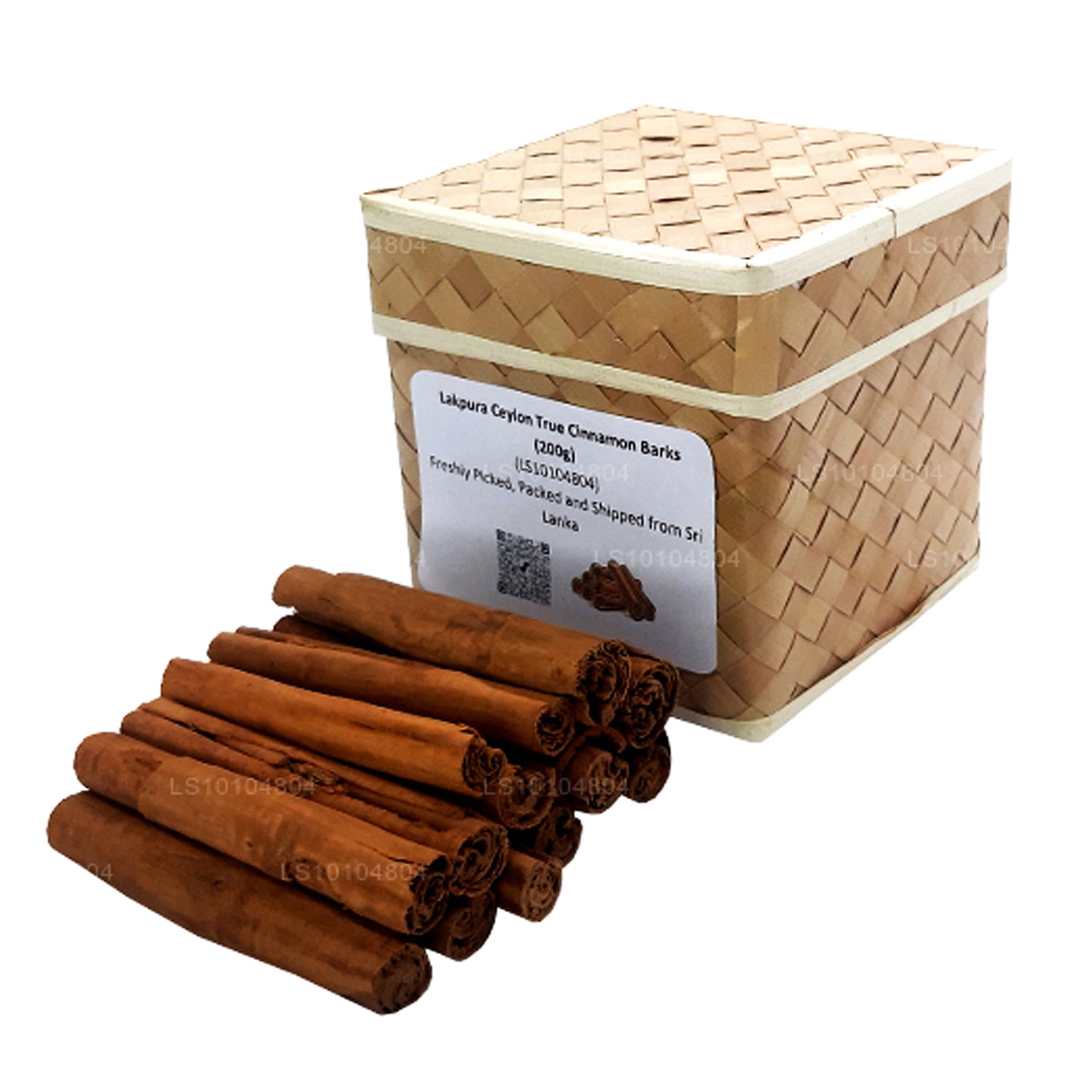 Lakpura Organic Ceylon True Cinnamon Barks (200 g) Æske