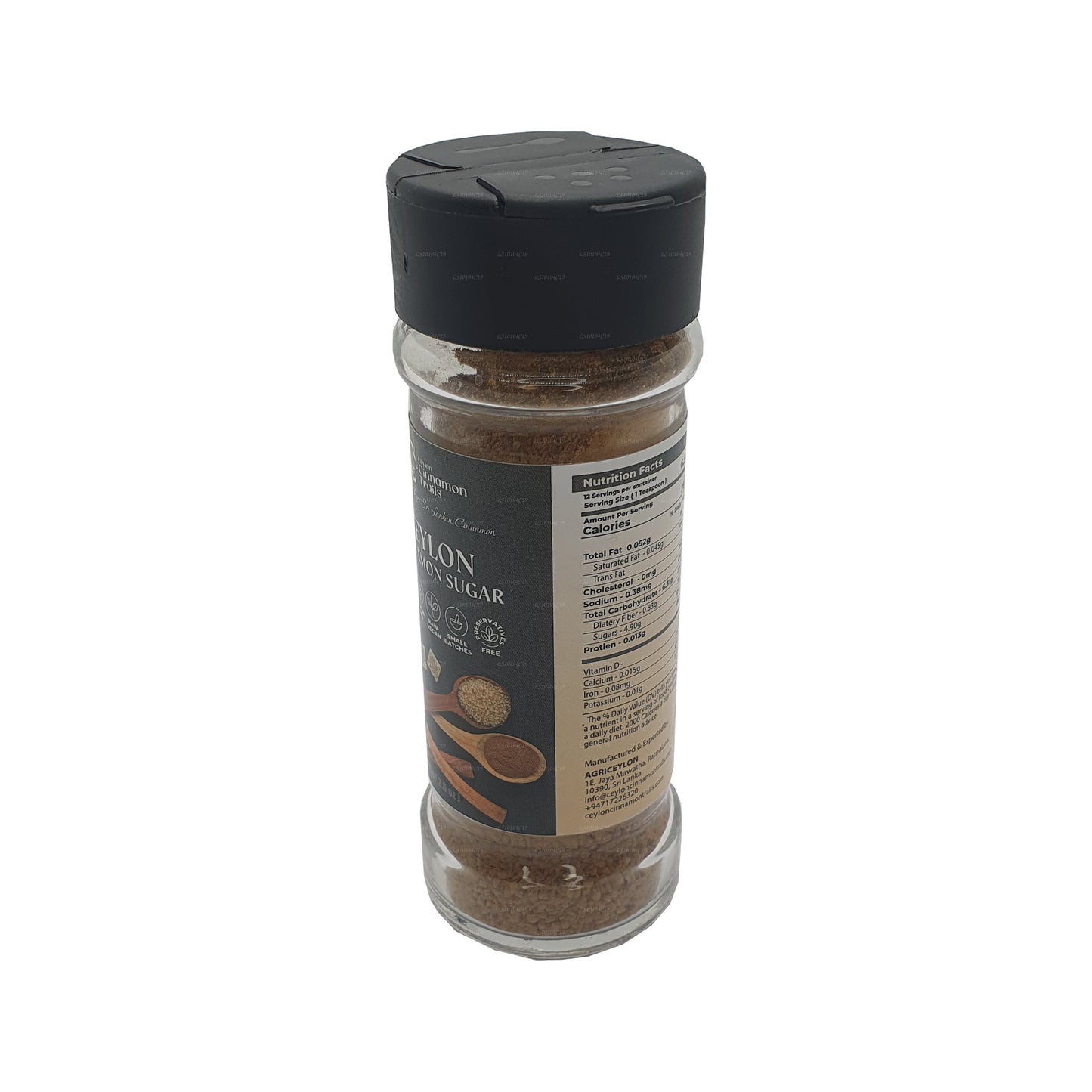 Ceylon Cinnamon Trails Kanelsukker (75g)