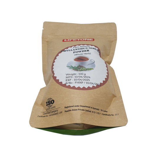 Lifetone Phylanthus Niruri pulver (100 g)