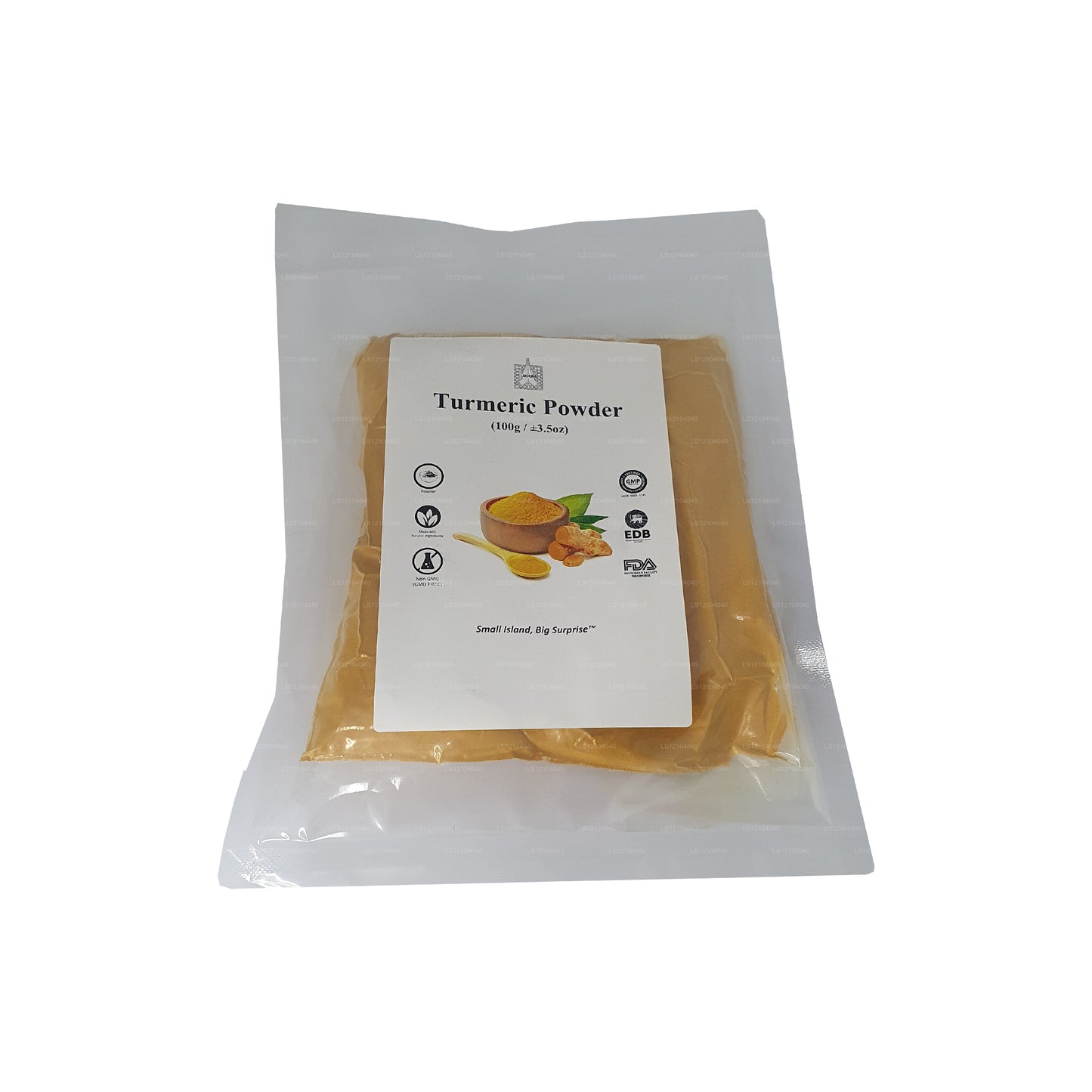 Lakpura Tumerisk pulver (100g)