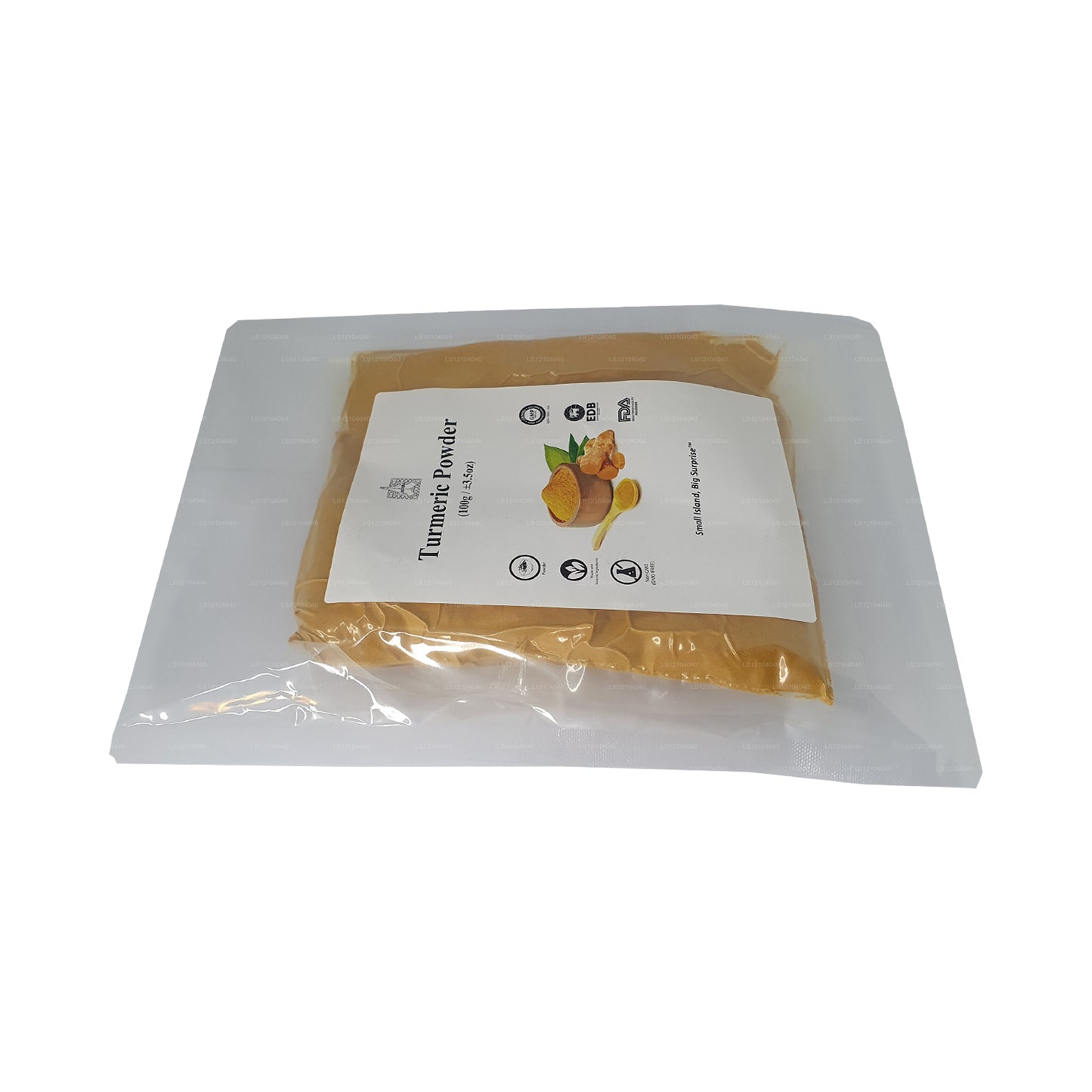 Lakpura Tumerisk pulver (100g)