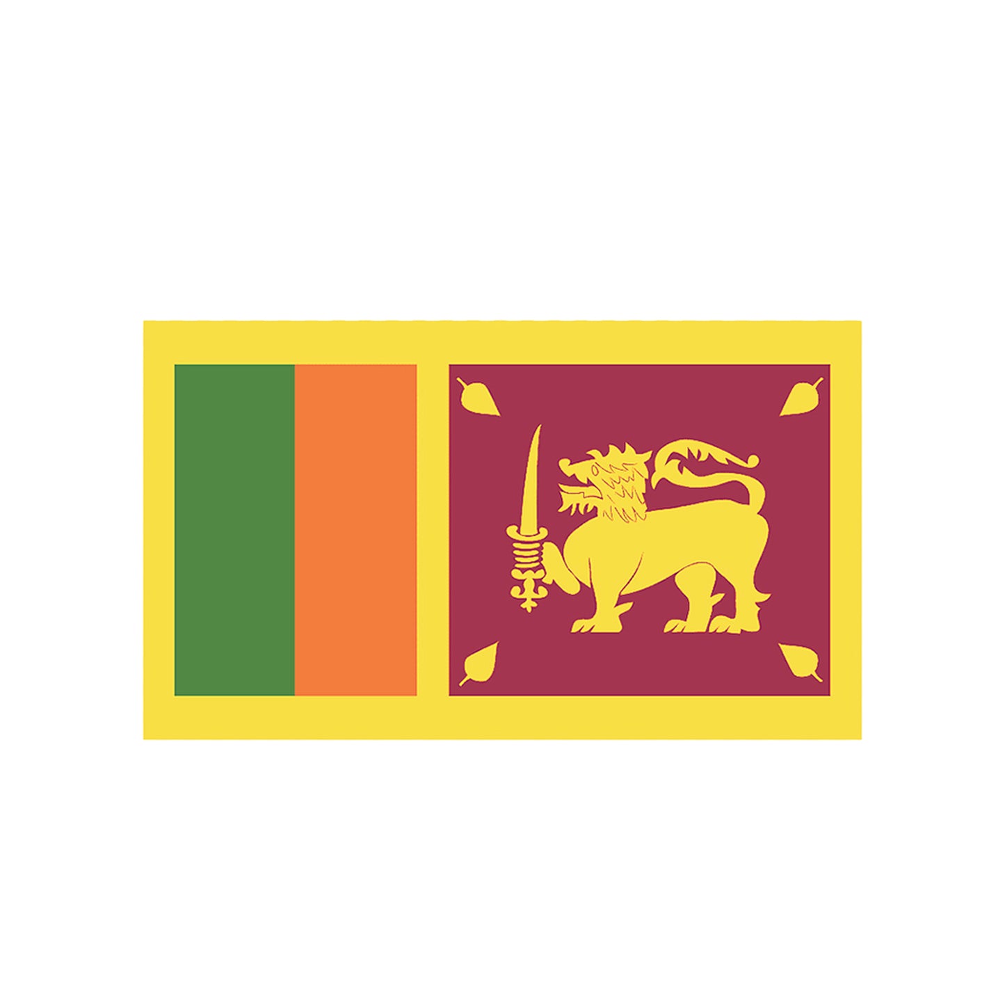 Sri Lankas nationale flag