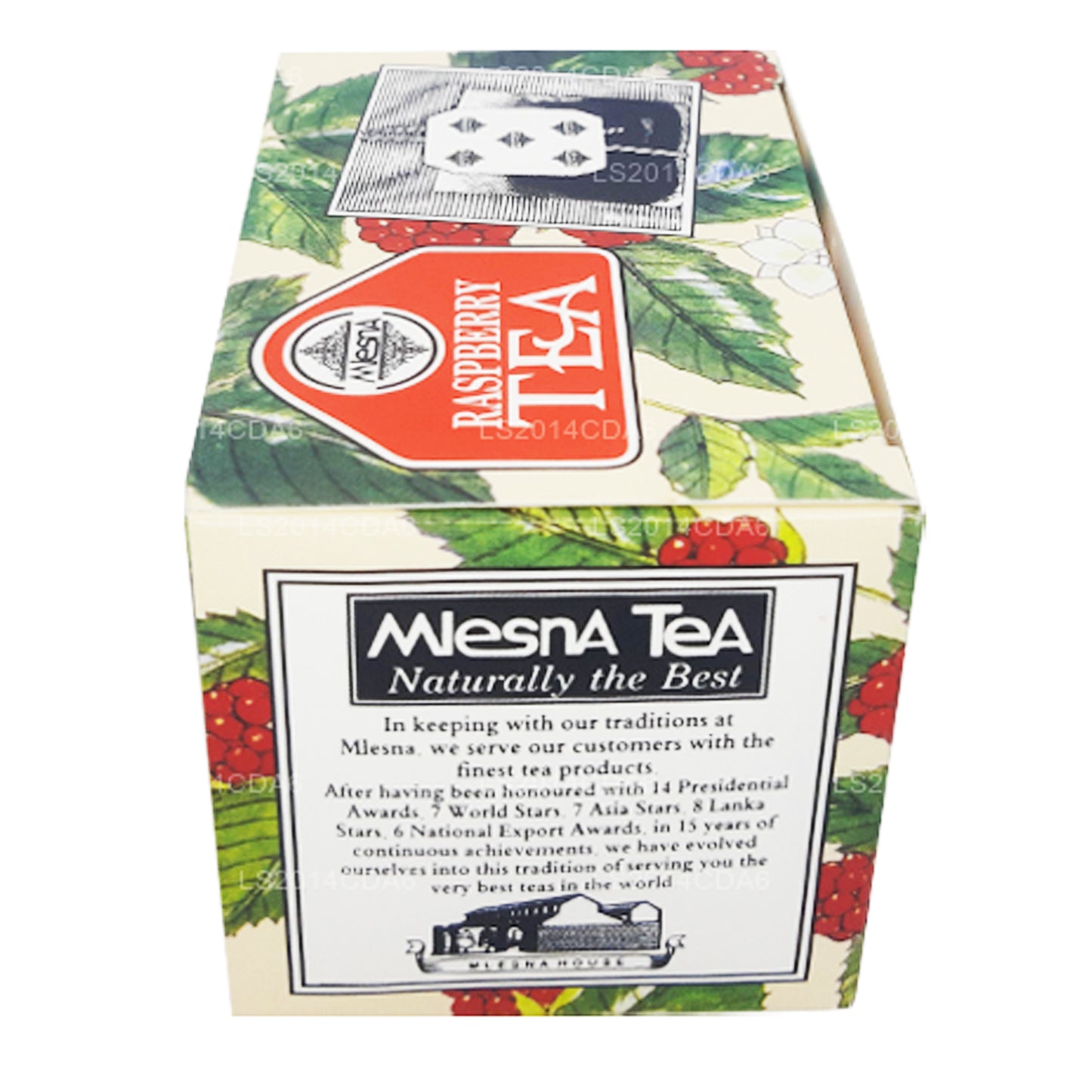 Mlesna hindbær te (50g) 25 teposer