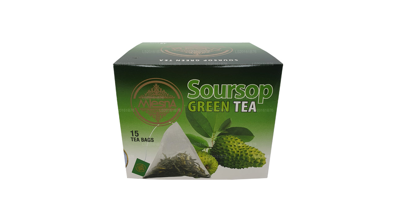 Mlesna Soursop grøn te (30g) 15 teposer