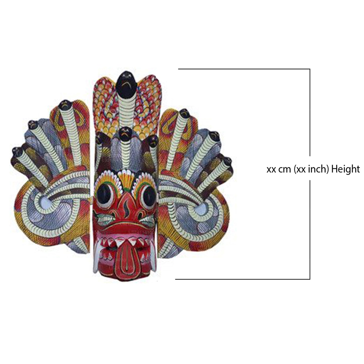 Dwi Naga Raksha maske