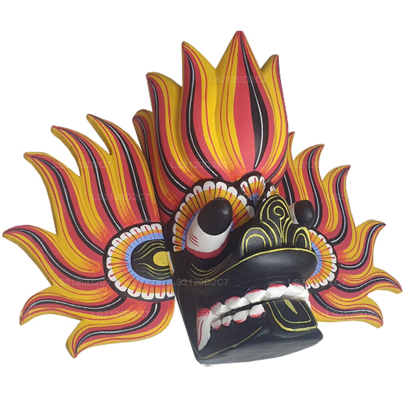 Brugte Raksha Mask (Premium) Design B