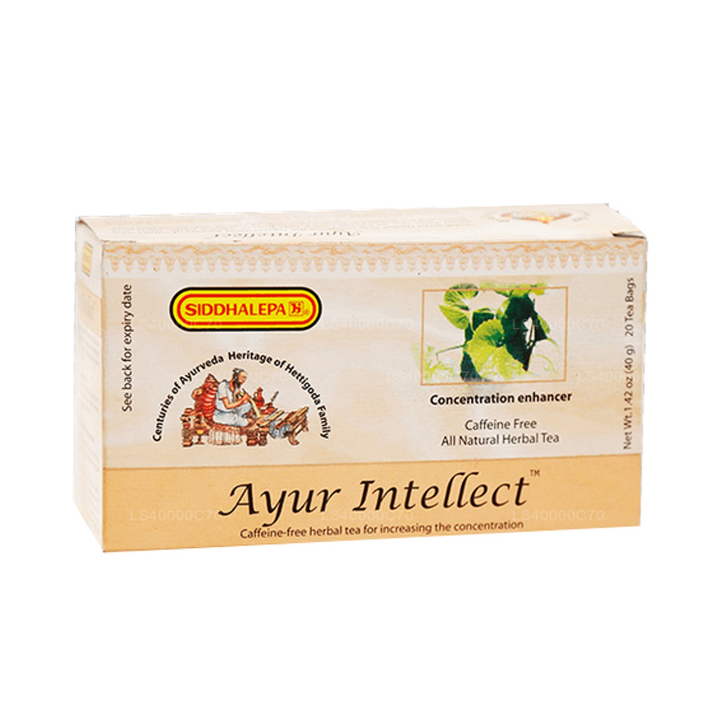 Siddhalepa Ayur Intellect te (40g)