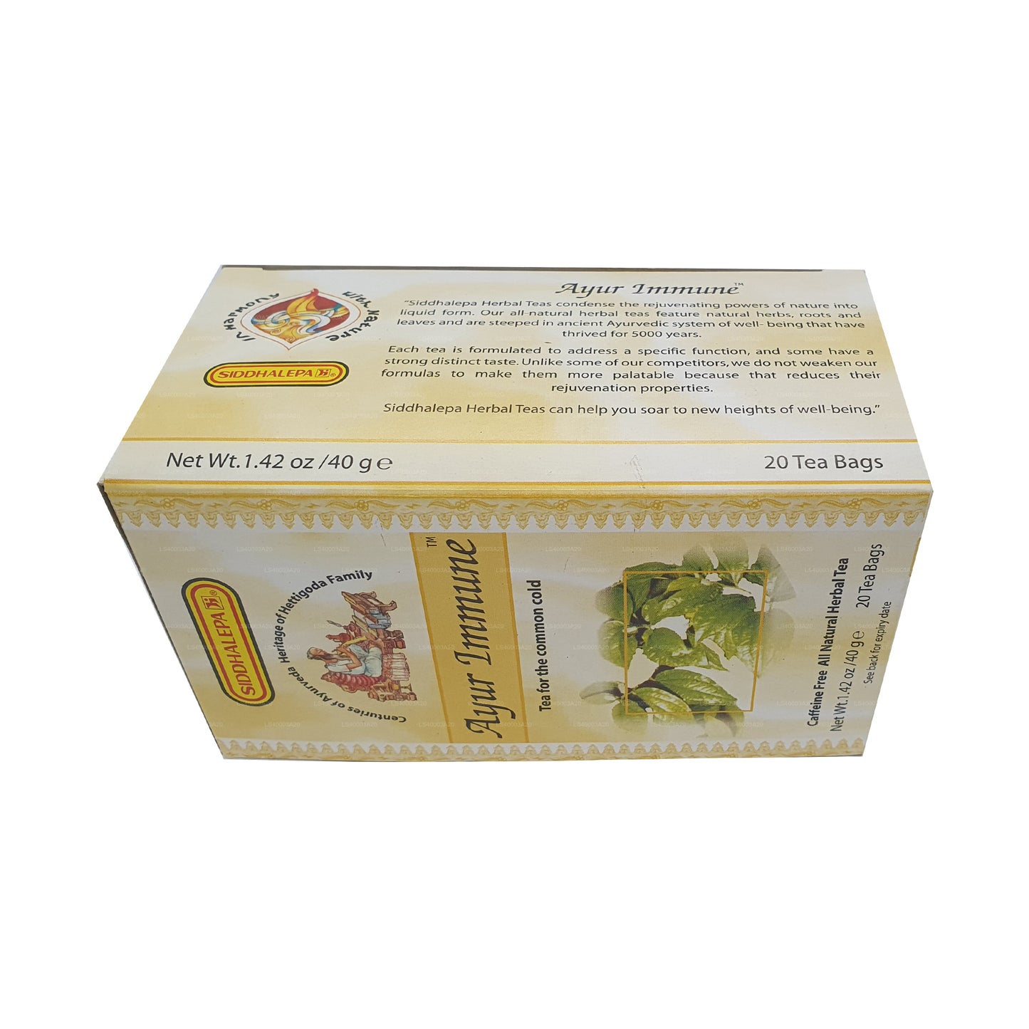 Siddhalepa Ayur immun te (40g)