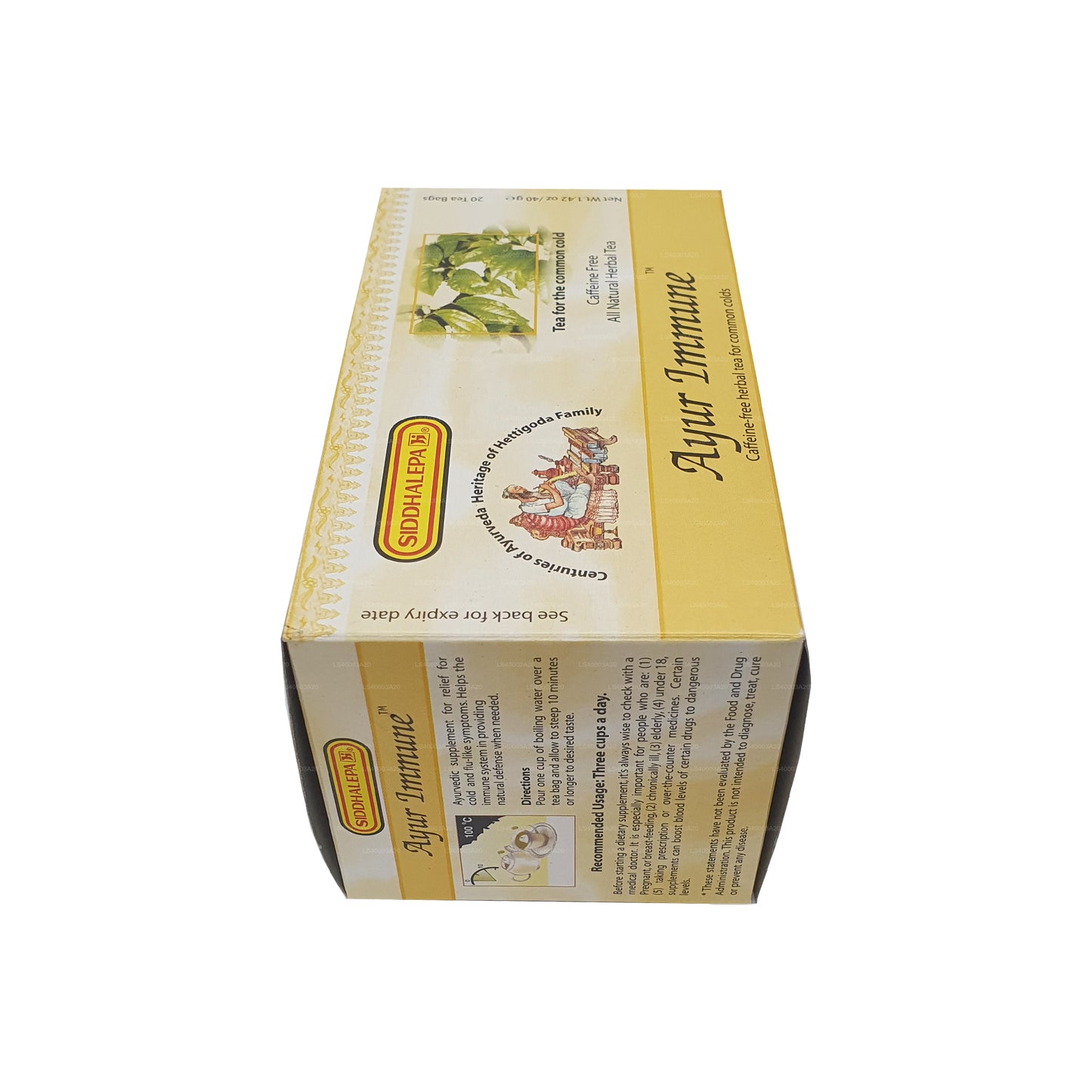 Siddhalepa Ayur immun te (40g)