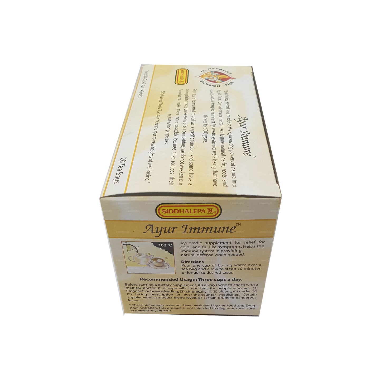 Siddhalepa Ayur immun te (40g)