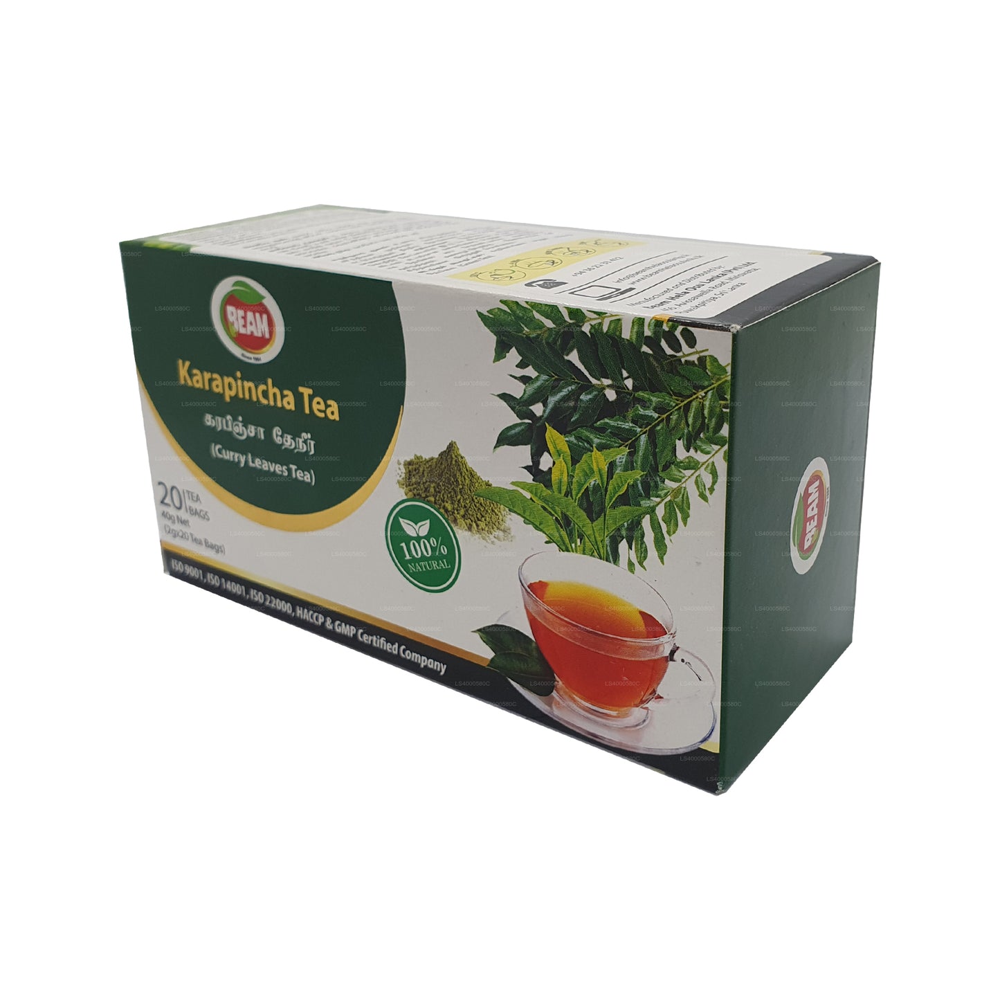 Beam Karapincha te (40g) 20 teposer