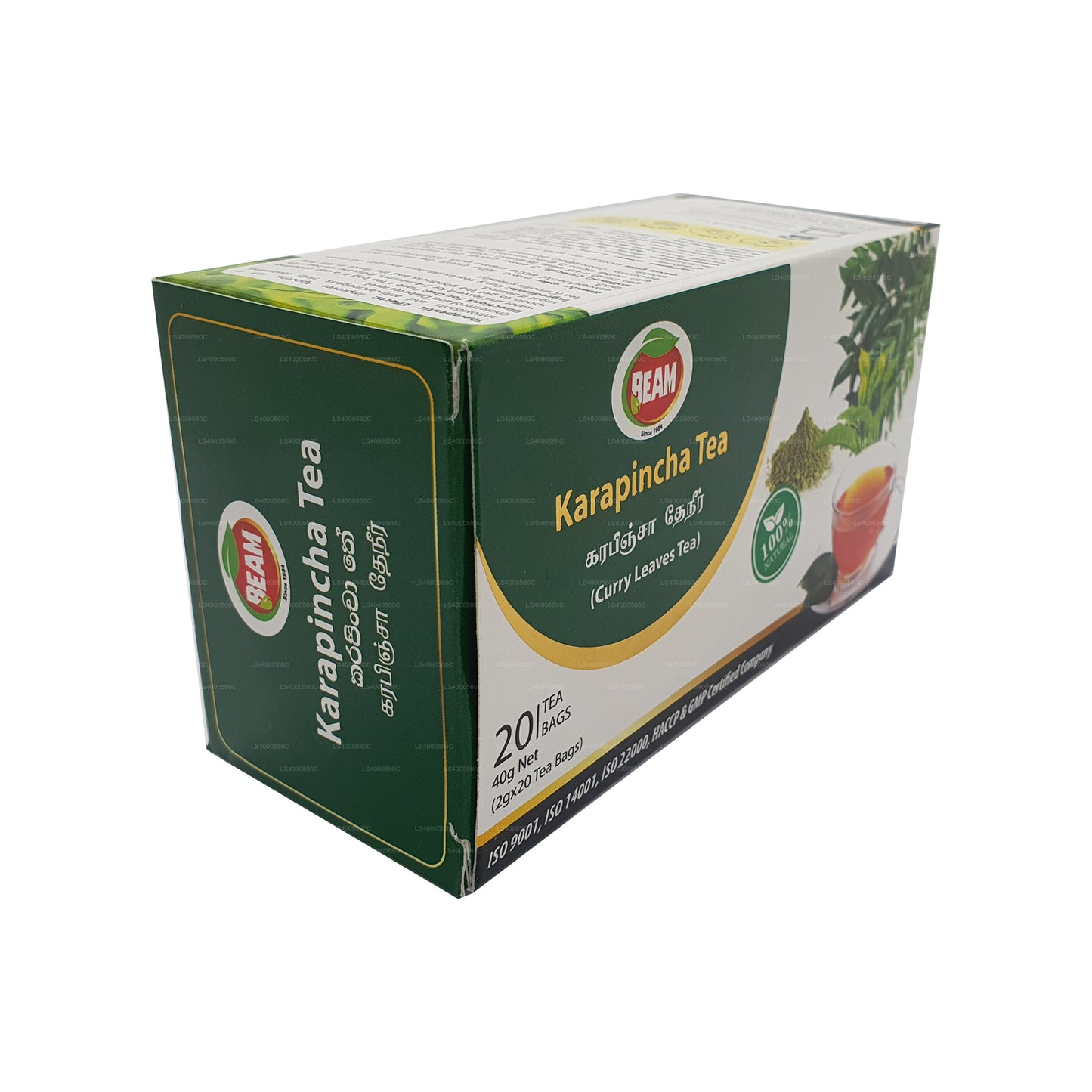 Beam Karapincha te (40g) 20 teposer