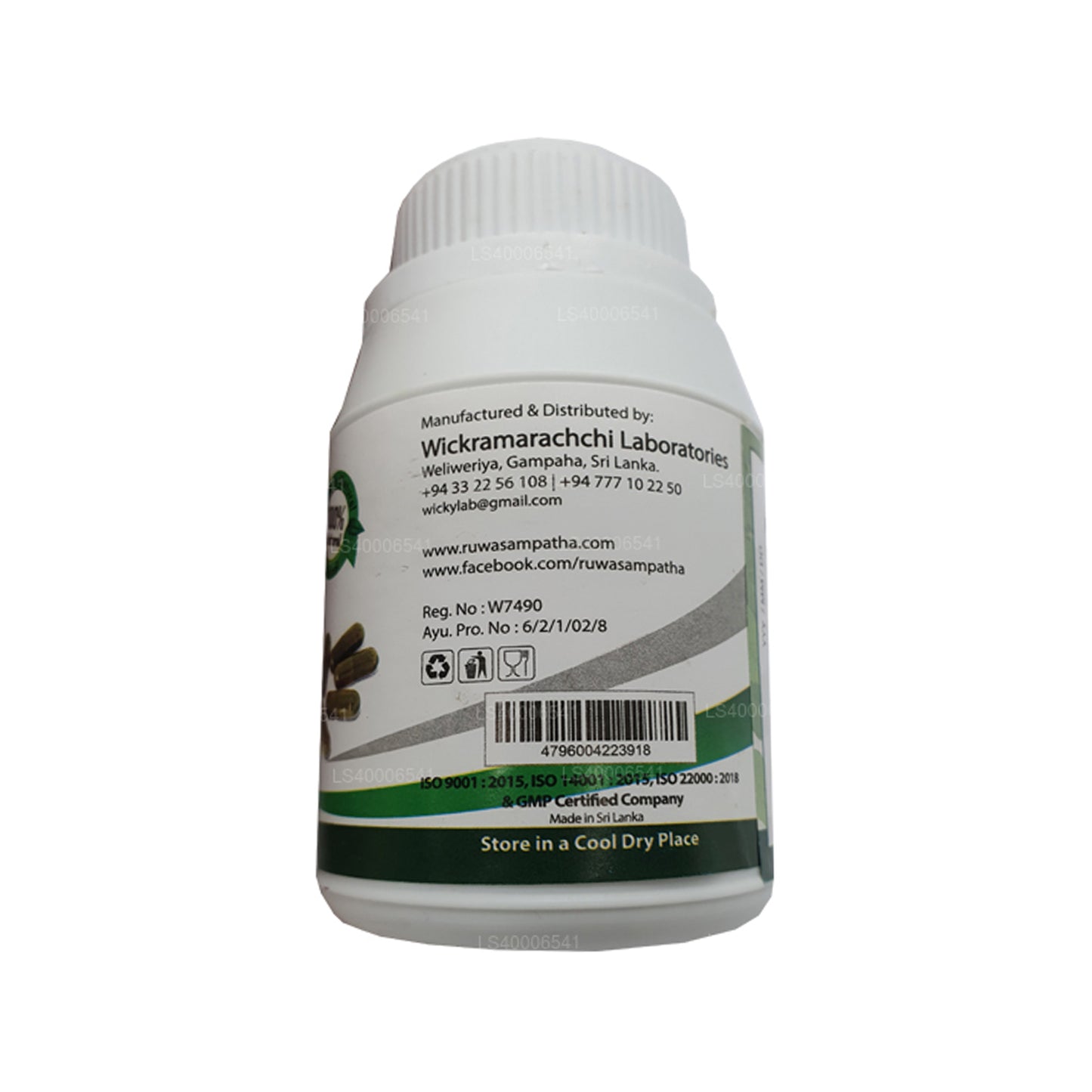 Wickramarachchi Labs Moringa (100 Kapsler)