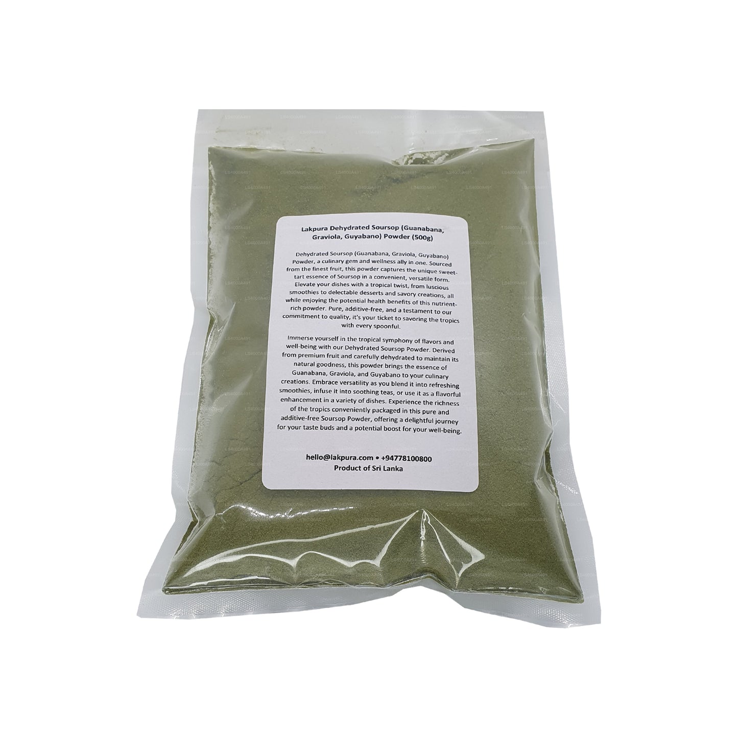 Lakpura Organisk Soursop Graviola Pulver (100 g)