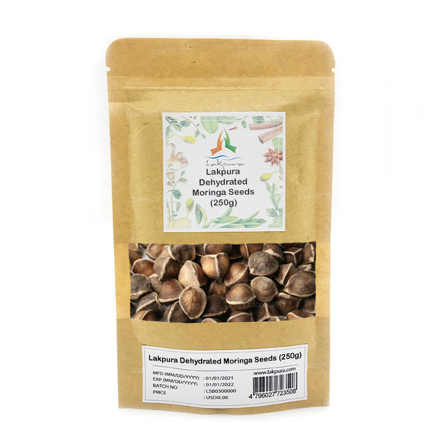 Lakpura Dehydrated Moringa Seeds (250g)