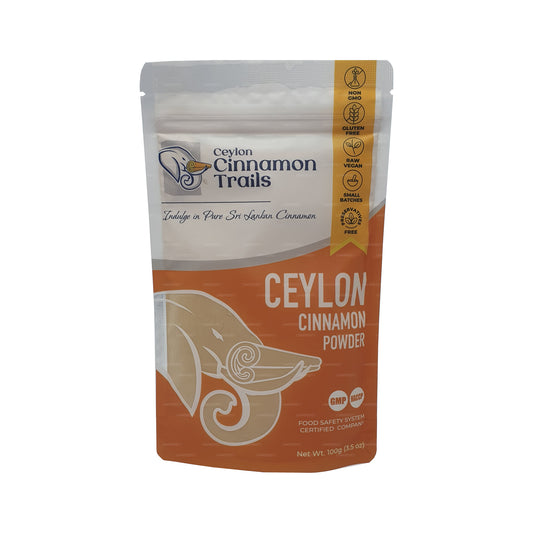 Ceylon Cinnamon Trails Kanelpulver (100g)