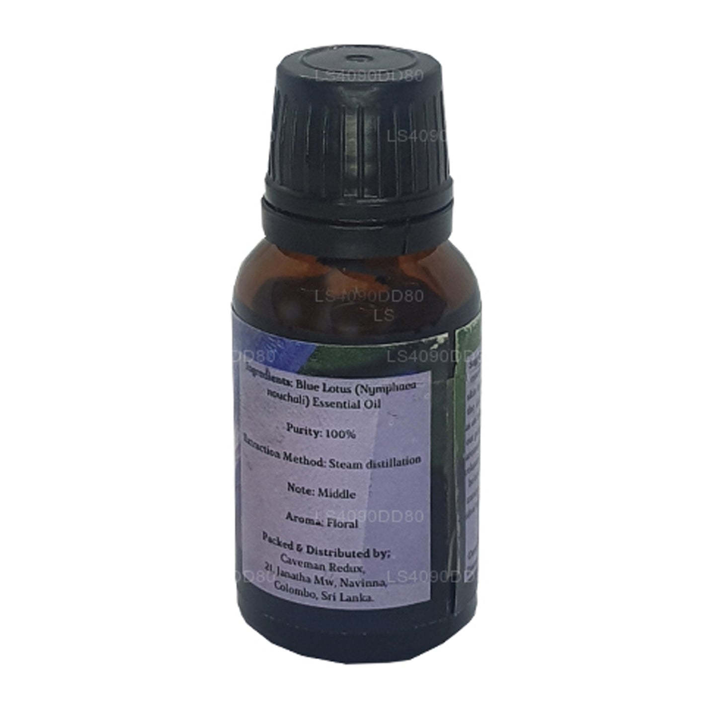 Lakpura Blue Lotus æterisk olie (absolut) (15 ml)