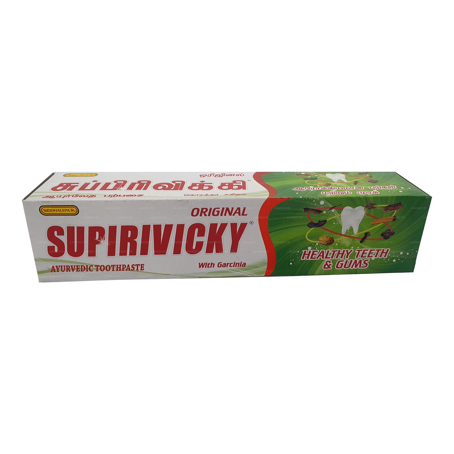 Siddhalepa Supirivicky ayurvedisk tandpasta