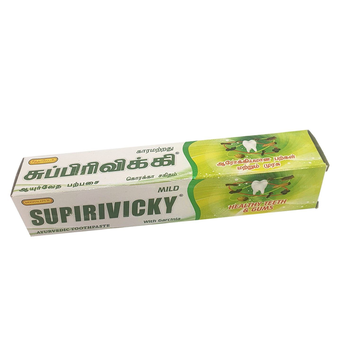 Siddhalepa Supirivicky mild ayurvedisk tandpasta (40 g)
