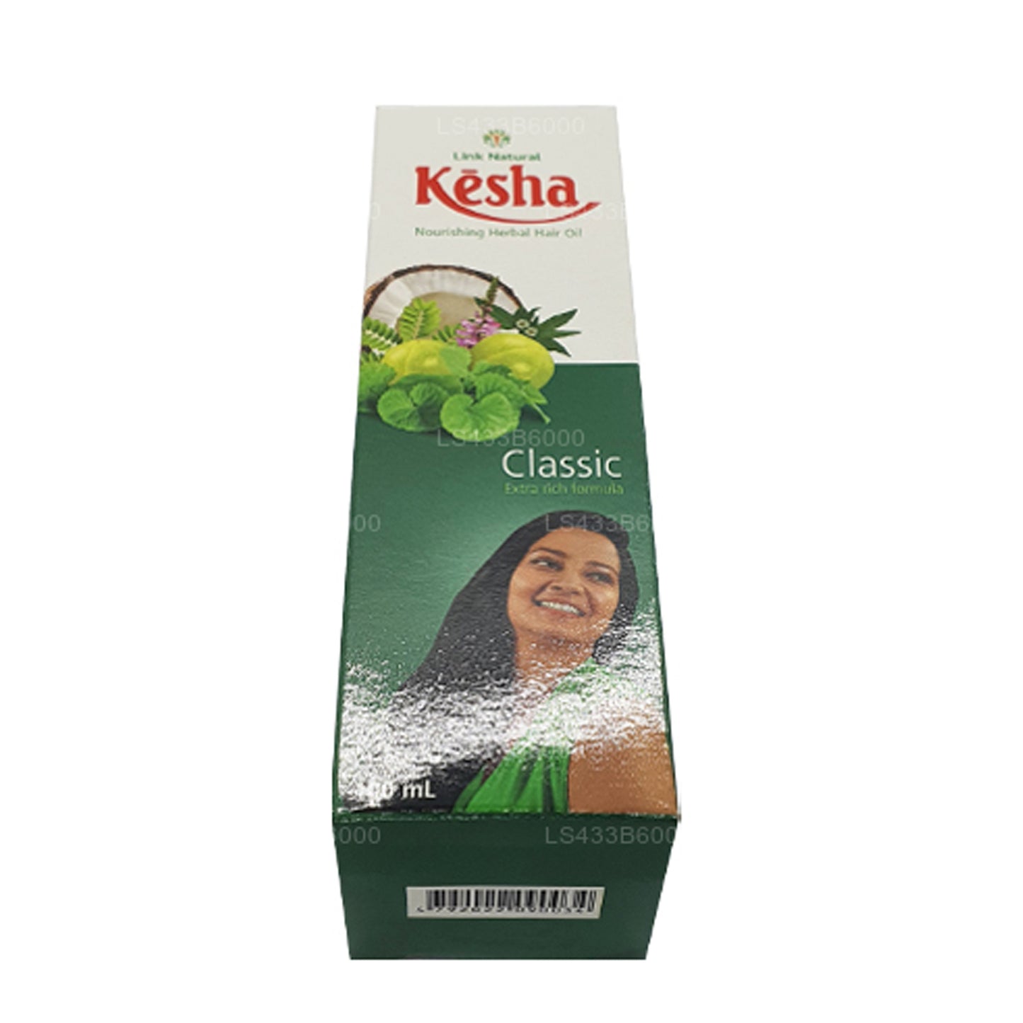 Link naturlig Kesha nærende urtehårolie (100 ml)