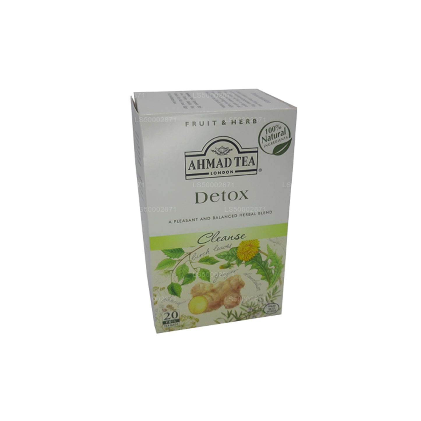 Ahmad Tea Detox Cleanse (20 tepose)