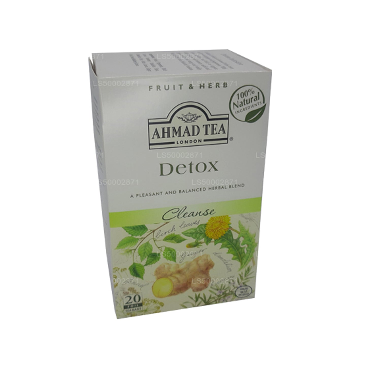 Ahmad Tea Detox Cleanse (20 tepose)