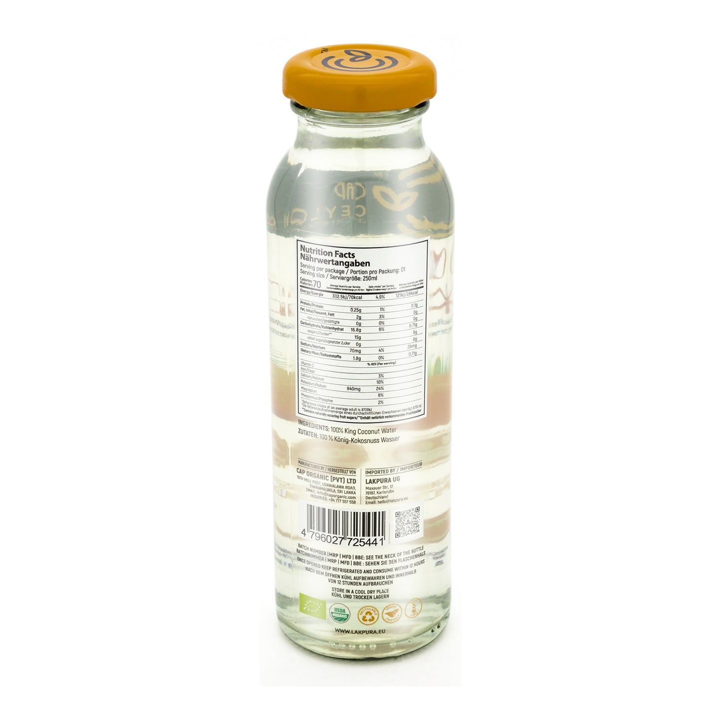 Cap Ceylon Cool konge (250 ml)