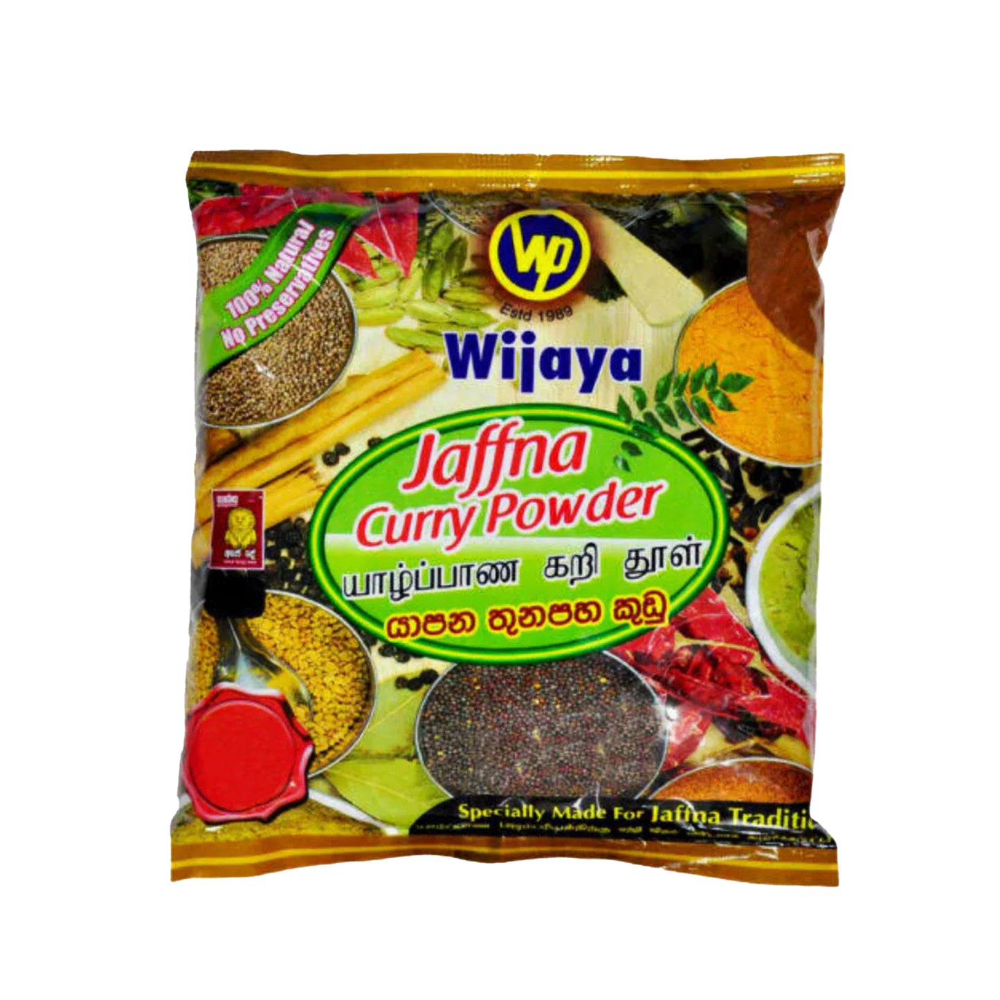 Wijaya Jaffna karrypulver (100g)