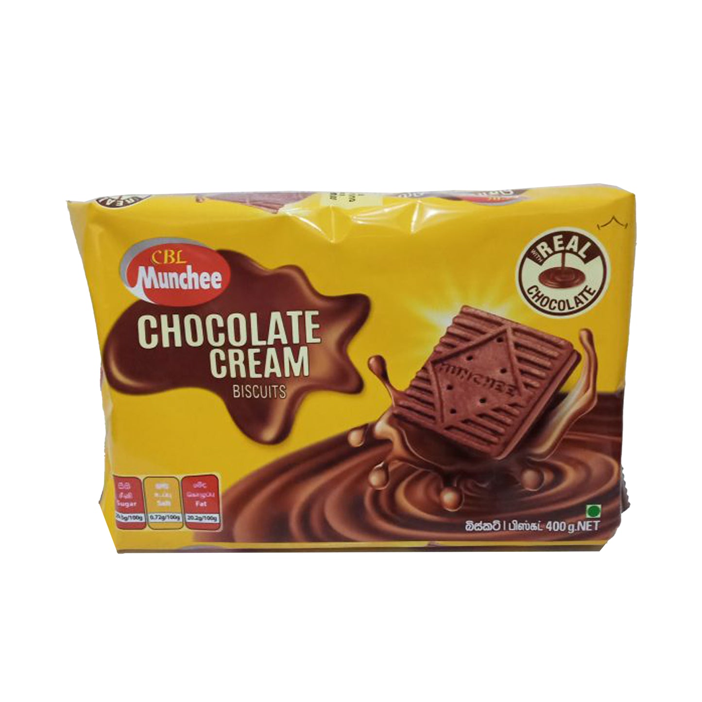 Munchee chokoladecreme kiks (100g)