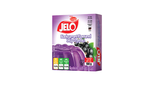 Edinborough Jelo Sort Strøm Jelly (100 g)