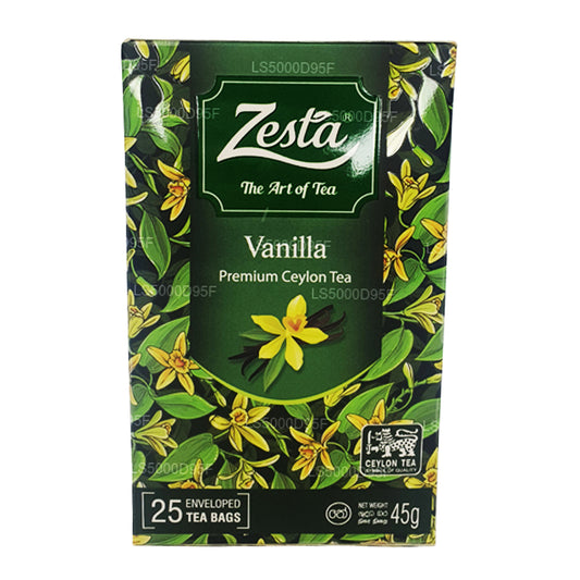 Zesta Vanilla Black Tea (45g) 25 teposer