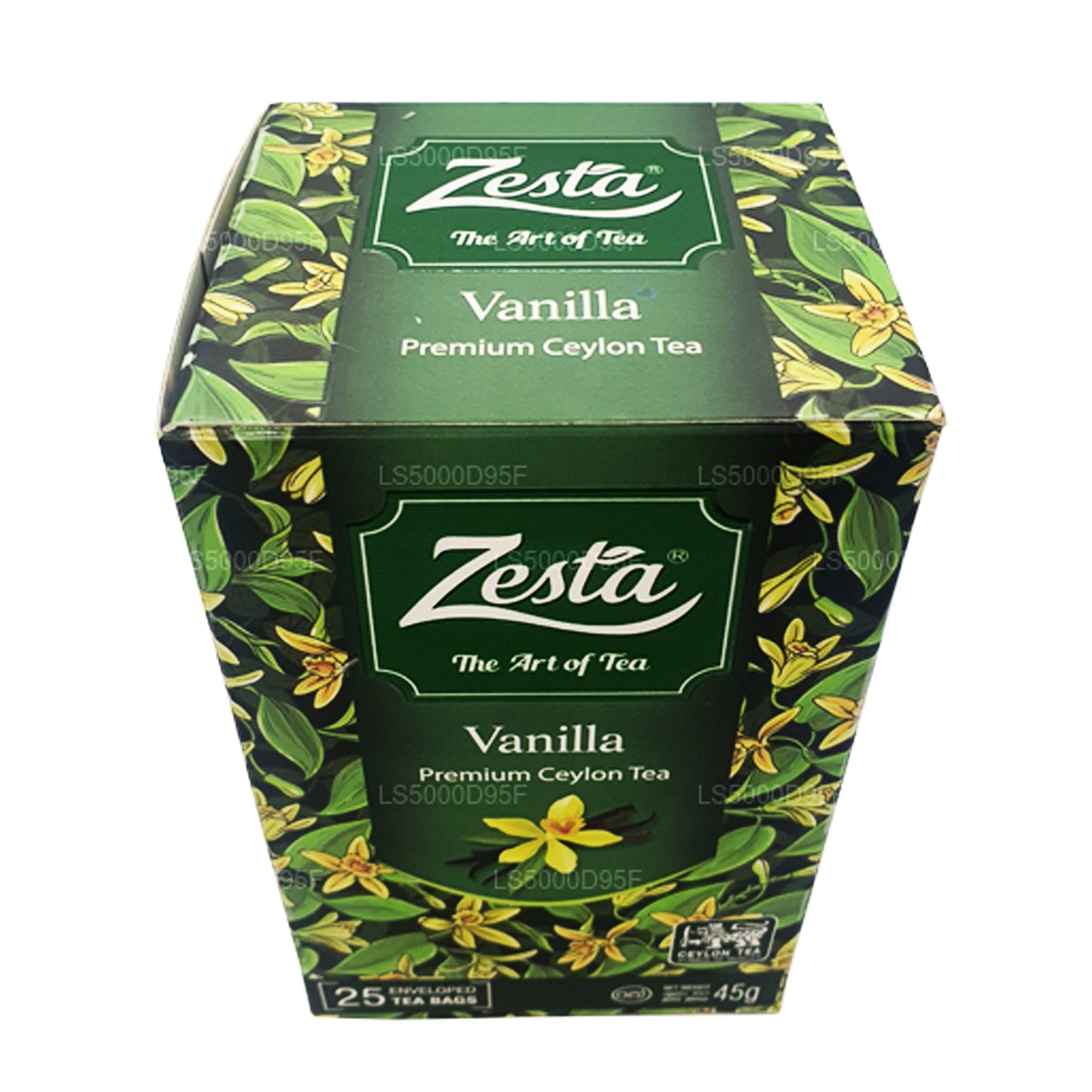 Zesta Vanilla Black Tea (45g) 25 teposer