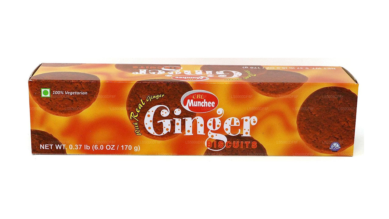 Munchee Ginger Biscuit (170g) Pakke med 3