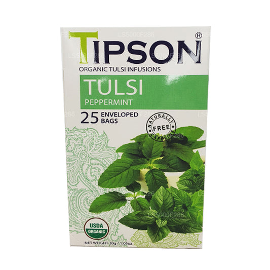Tipson Tea Organisk Tulsi Med Pebermynte (30 g)
