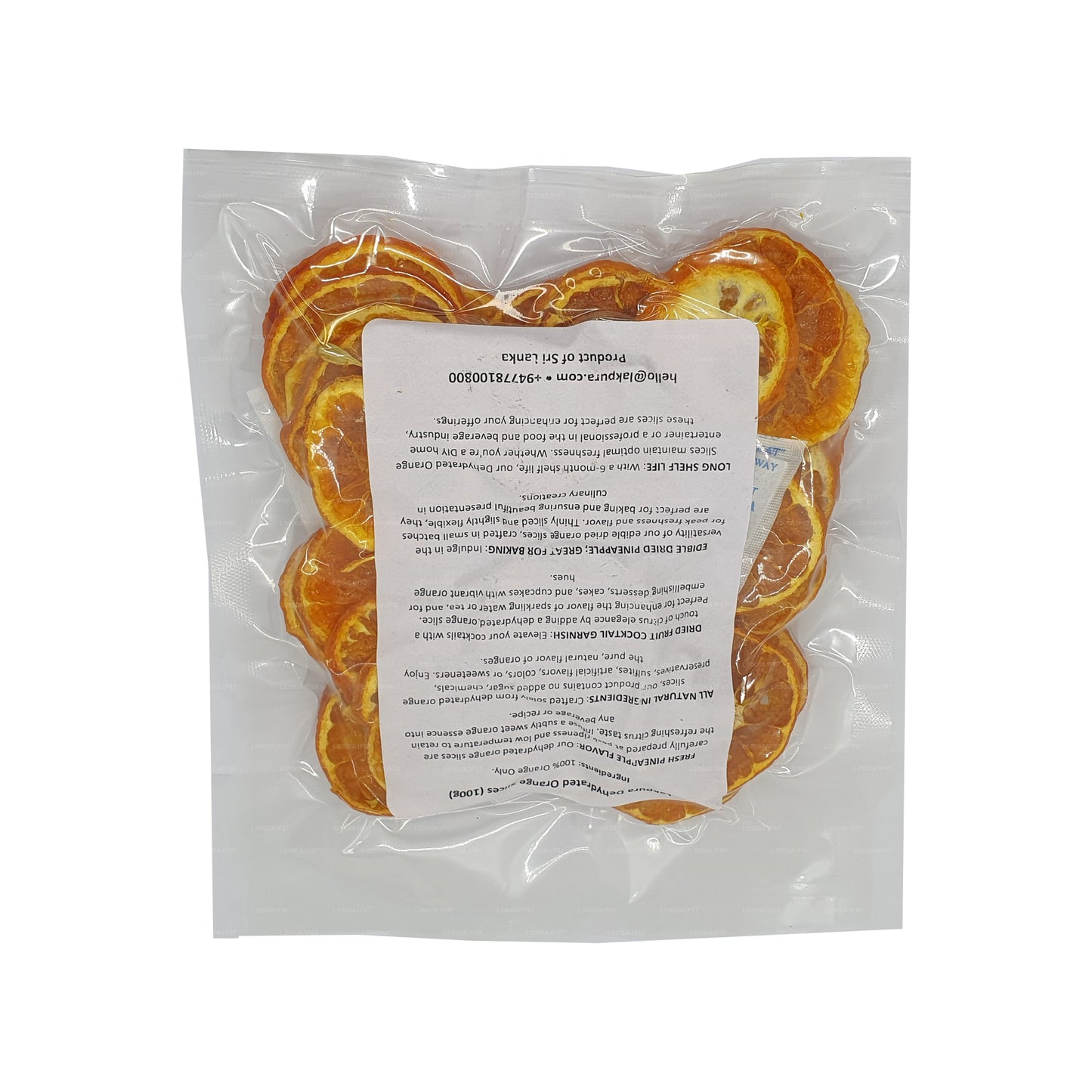 Lakpura Dehydreret Orange Slieces (100 g)