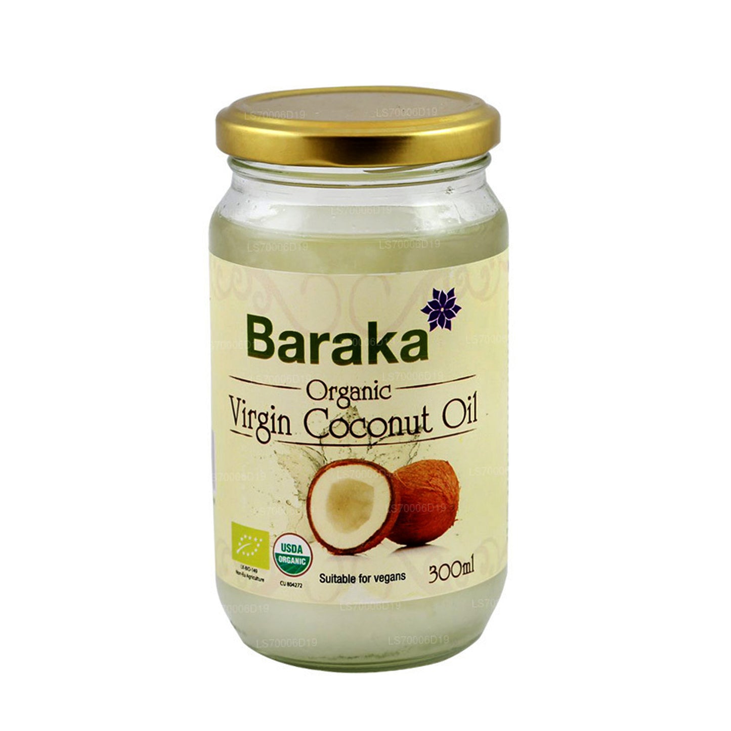 Baraka Virgin Coconut Oil (Glass)