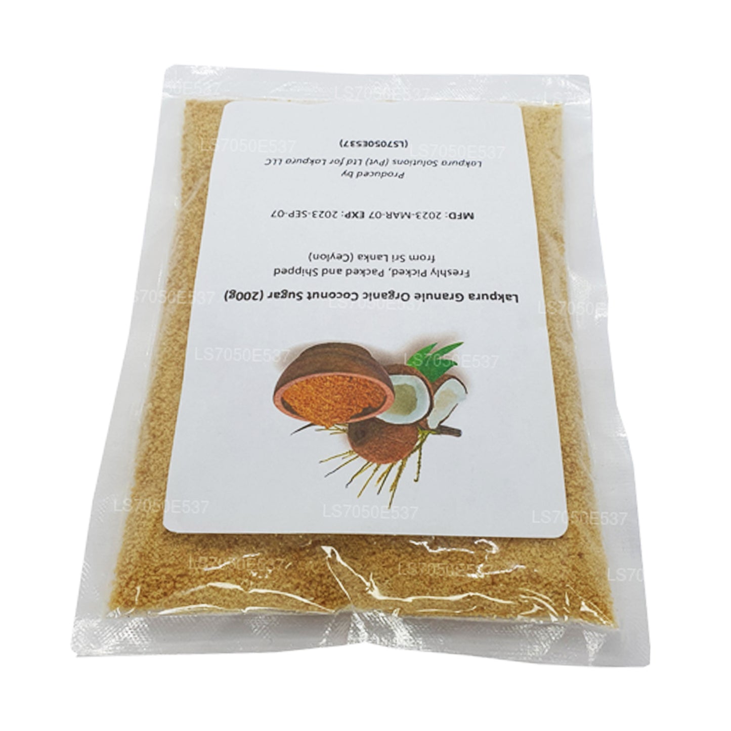 Lakpura Granula Organisk Kokosnød Sukker